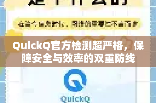 QuickQ官方检测超严格，保障安全与效率的双重防线