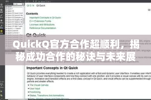 QuickQ官方合作超顺利，揭秘成功合作的秘诀与未来展望
